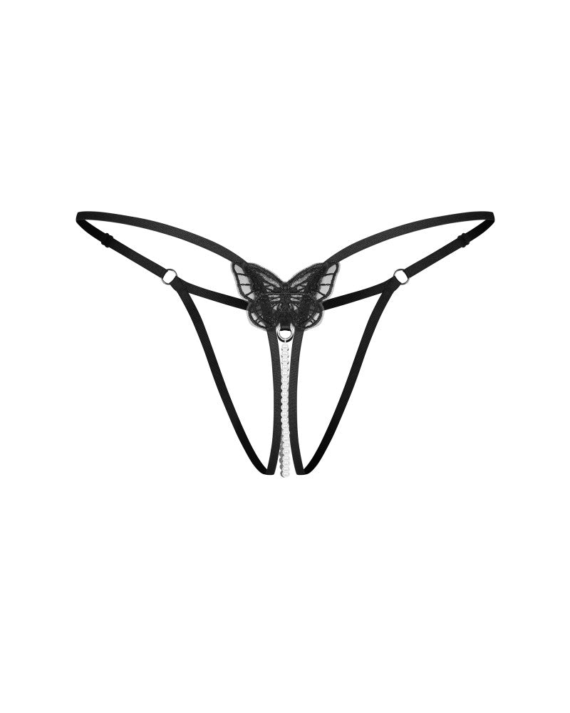 OBSESSIVE - ISSEME CROTCHLESS THONG  L/XL