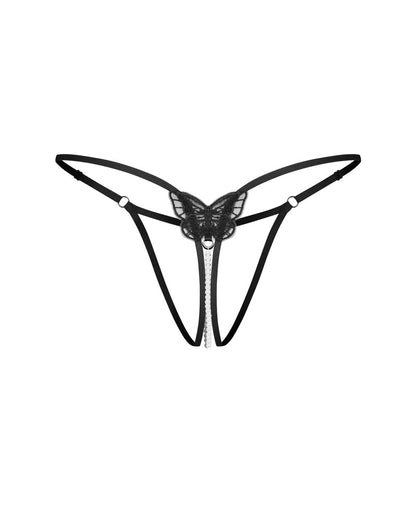 OBSESSIVE - ISSEME CROTCHLESS THONG  L/XL