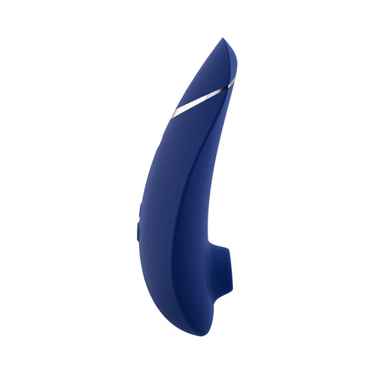 WOMANIZER PREMIUM 2 RECHARGEABLE SILICONE LUXURIOUS PLEASURE AIR CLITORAL STIMULATOR BLUEBERRY