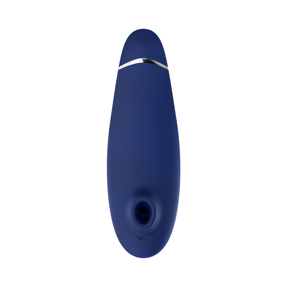 WOMANIZER - PREMIUM 2 RECHARGEABLE SILICONE LUXURIOUS PLEASURE AIR CLITORAL STIMULATOR BLUEBERRY