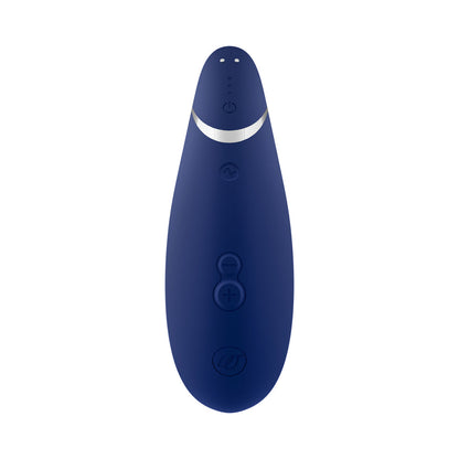 WOMANIZER - PREMIUM 2 RECHARGEABLE SILICONE LUXURIOUS PLEASURE AIR CLITORAL STIMULATOR BLUEBERRY