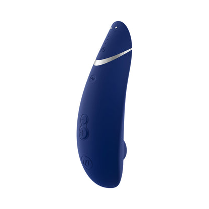 WOMANIZER - PREMIUM 2 RECHARGEABLE SILICONE LUXURIOUS PLEASURE AIR CLITORAL STIMULATOR BLUEBERRY