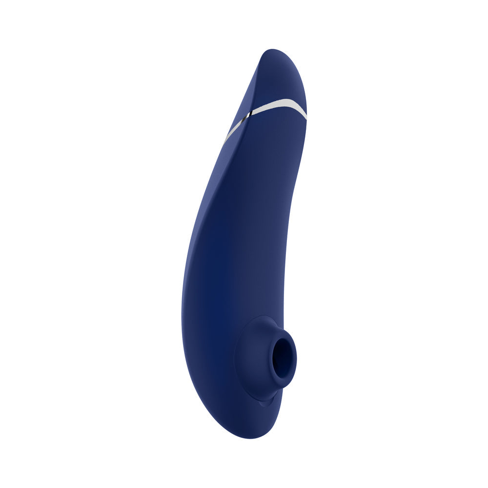 WOMANIZER - PREMIUM 2 RECHARGEABLE SILICONE LUXURIOUS PLEASURE AIR CLITORAL STIMULATOR BLUEBERRY