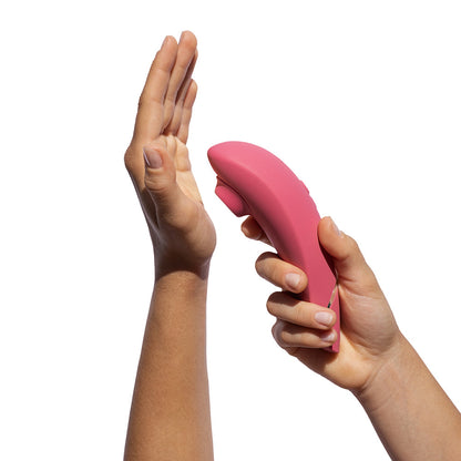 WOMANIZER PREMIUM 2 RECHARGEABLE SILICONE LUXURIOUS PLEASURE AIR CLITORAL STIMULATOR RASPBERRY