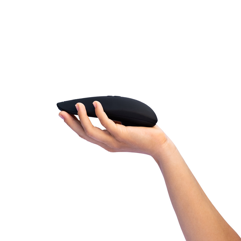 WOMANIZER - CLASSIC 2 RECHARGEABLE SILICONE PLEASURE AIR CLITORAL STIMULATOR BLACK