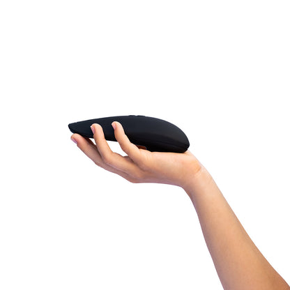 WOMANIZER - CLASSIC 2 RECHARGEABLE SILICONE PLEASURE AIR CLITORAL STIMULATOR BLACK