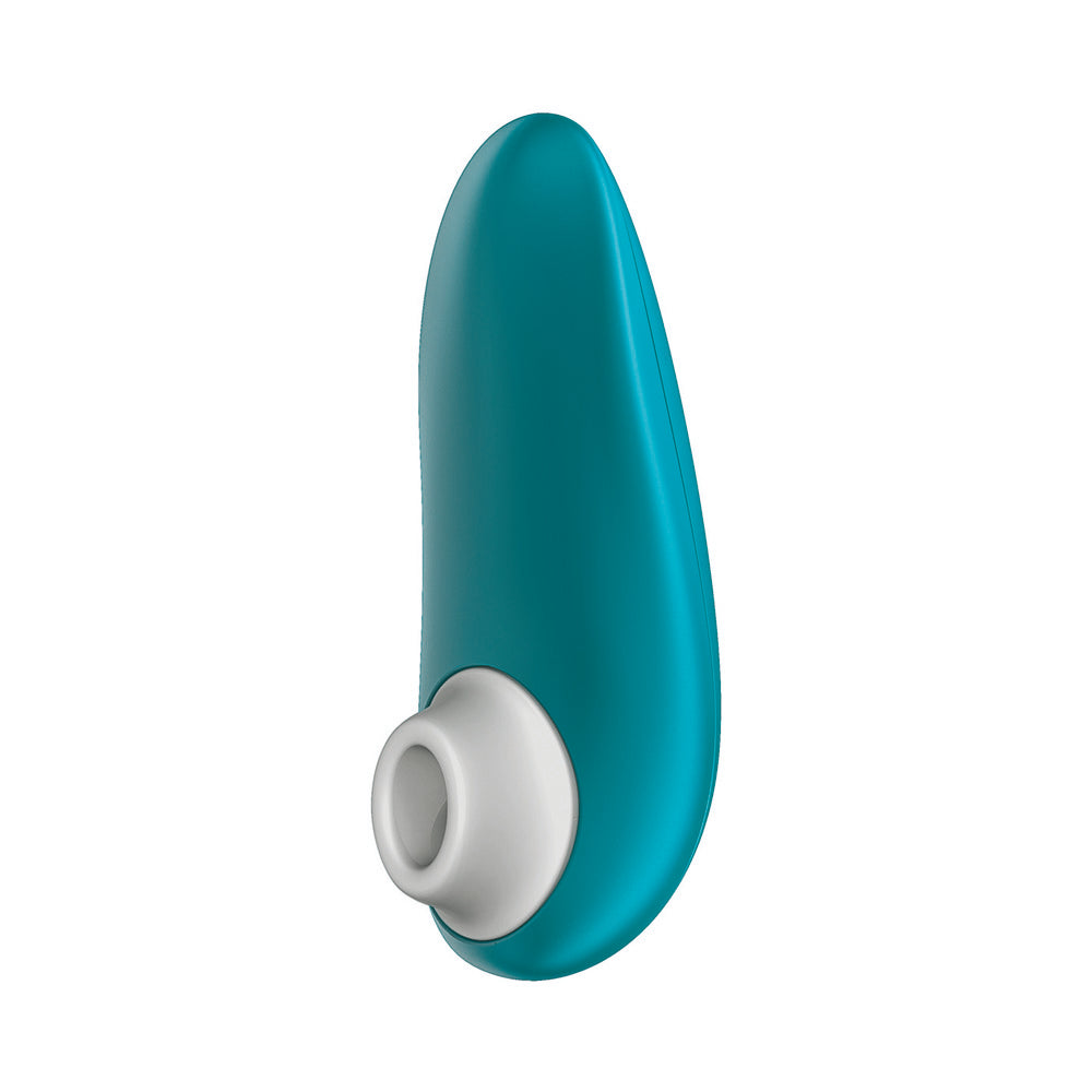 WOMANIZER STARLET 3 RECHARGEABLE SILICONE COMPACT PLEASURE AIR CLITORAL STIMULATOR TURQUOISE