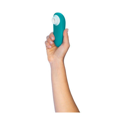 WOMANIZER STARLET 3 RECHARGEABLE SILICONE COMPACT PLEASURE AIR CLITORAL STIMULATOR TURQUOISE