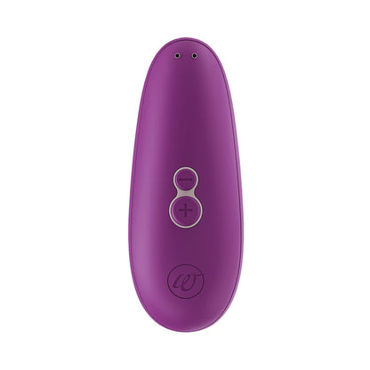 WOMANIZER STARLET 3 RECHARGEABLE SILICONE COMPACT PLEASURE AIR CLITORAL STIMULATOR VIOLET
