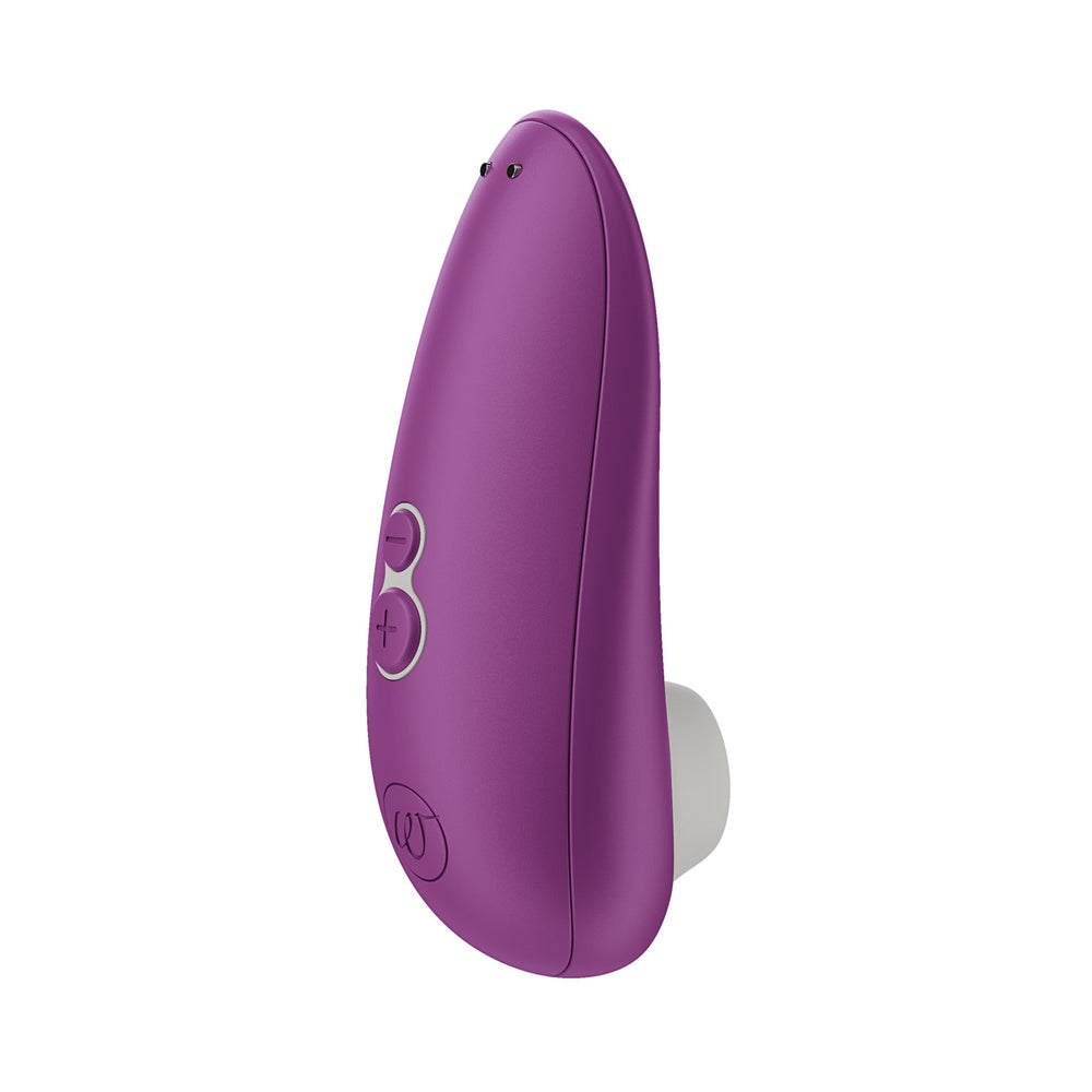 WOMANIZER STARLET 3 RECHARGEABLE SILICONE COMPACT PLEASURE AIR CLITORAL STIMULATOR VIOLET