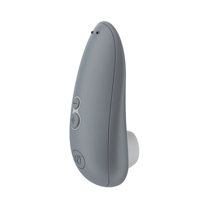 WOMANIZER STARLET 3 RECHARGEABLE SILICONE COMPACT PLEASURE AIR CLITORAL STIMULATOR GRAY