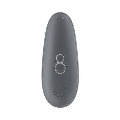 WOMANIZER STARLET 3 RECHARGEABLE SILICONE COMPACT PLEASURE AIR CLITORAL STIMULATOR GRAY