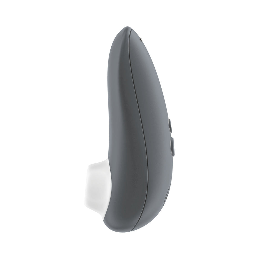 WOMANIZER STARLET 3 RECHARGEABLE SILICONE COMPACT PLEASURE AIR CLITORAL STIMULATOR GRAY