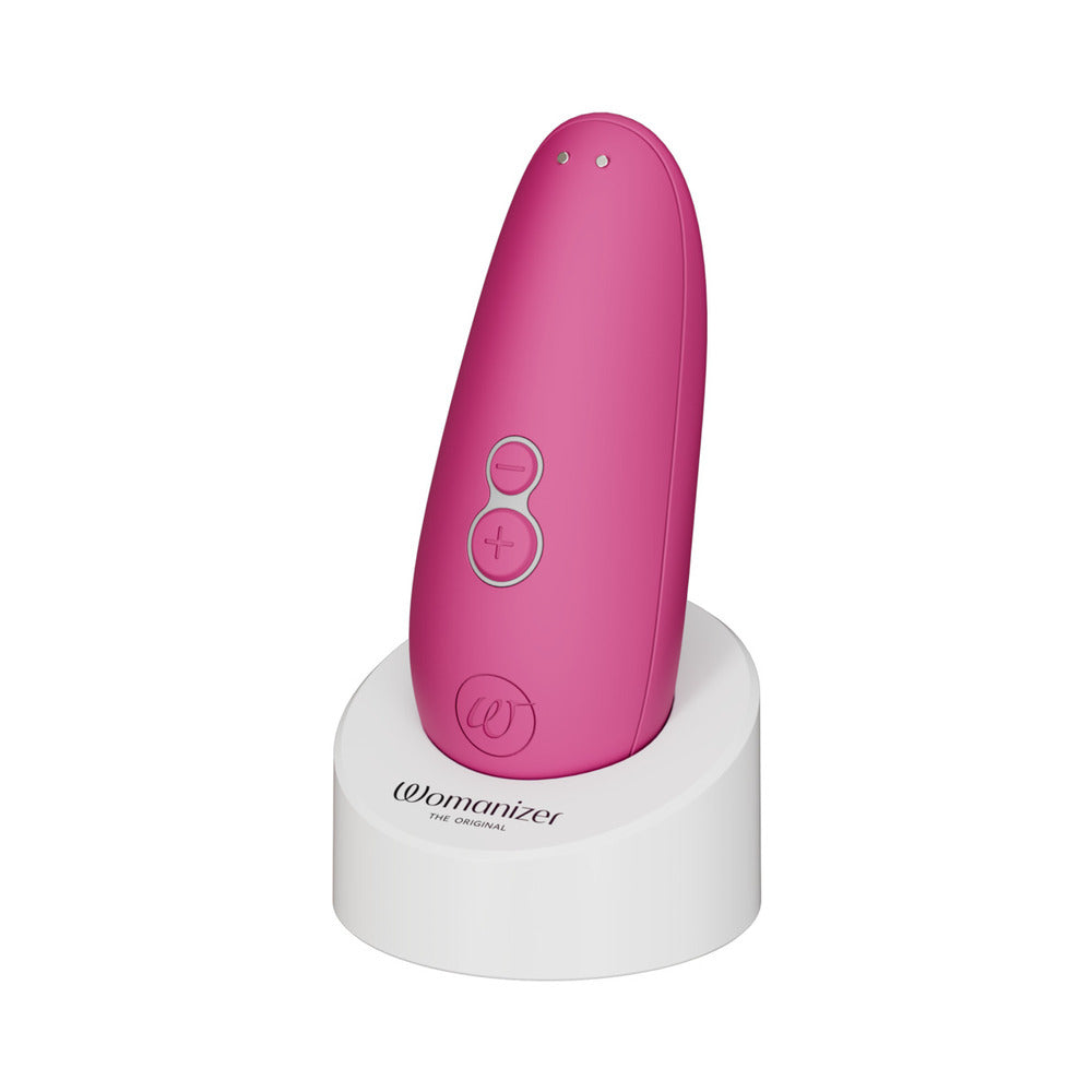 WOMANIZER STARLET 3 RECHARGEABLE SILICONE COMPACT PLEASURE AIR CLITORAL STIMULATOR PINK