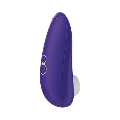 WOMANIZER STARLET 3 RECHARGEABLE SILICONE COMPACT PLEASURE AIR CLITORAL STIMULATOR INDIGO