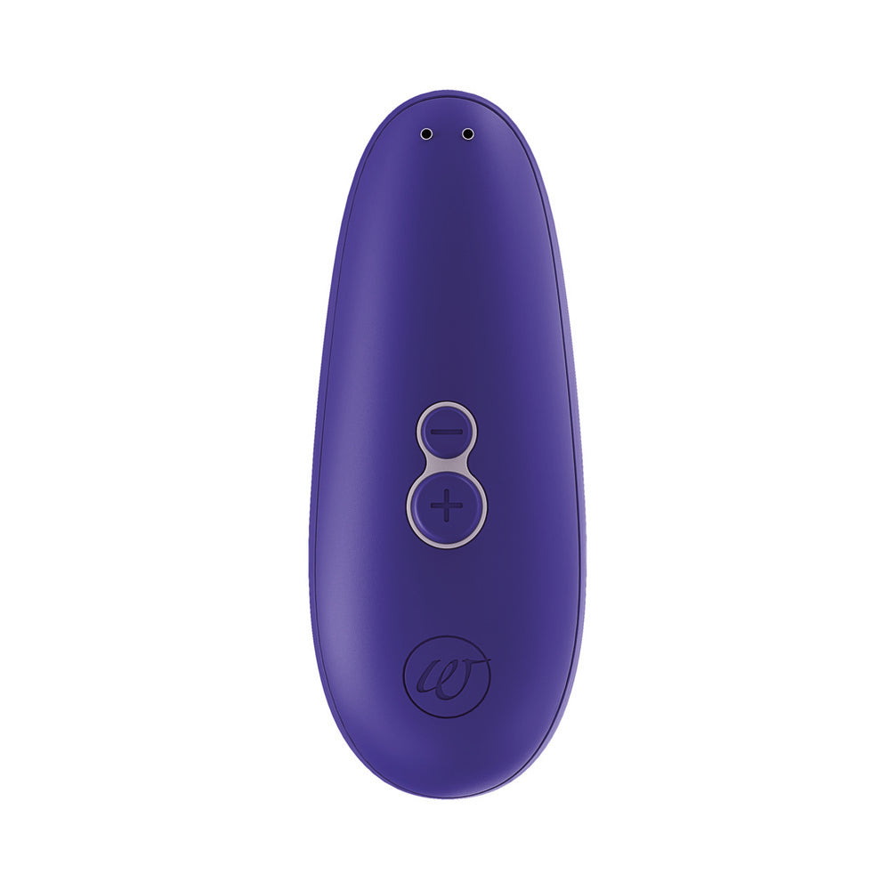 WOMANIZER STARLET 3 RECHARGEABLE SILICONE COMPACT PLEASURE AIR CLITORAL STIMULATOR INDIGO