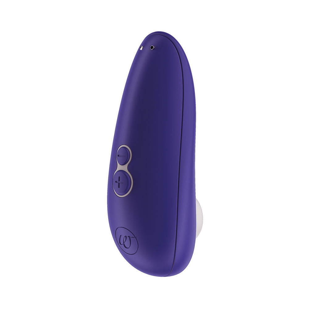 WOMANIZER STARLET 3 RECHARGEABLE SILICONE COMPACT PLEASURE AIR CLITORAL STIMULATOR INDIGO