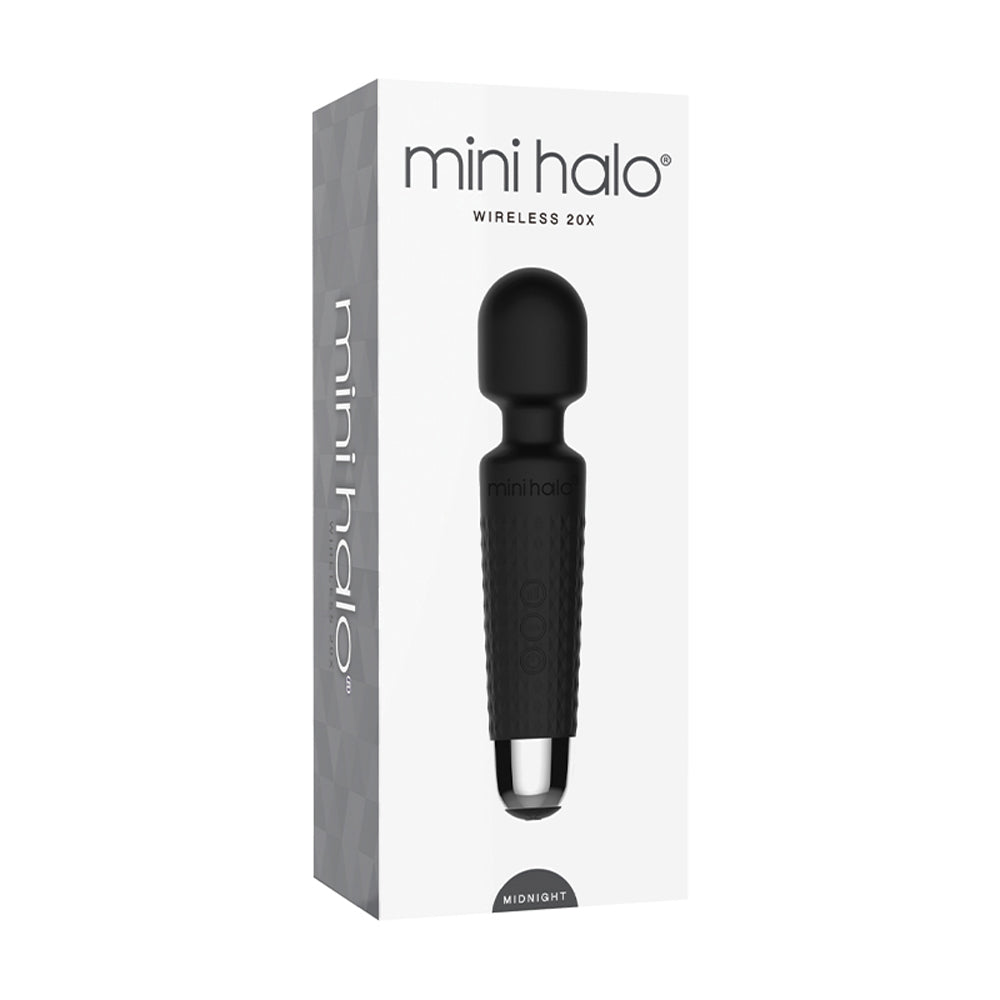 MINI HALO WIRELESS WAND 20X SILICONE MIDNIGHT