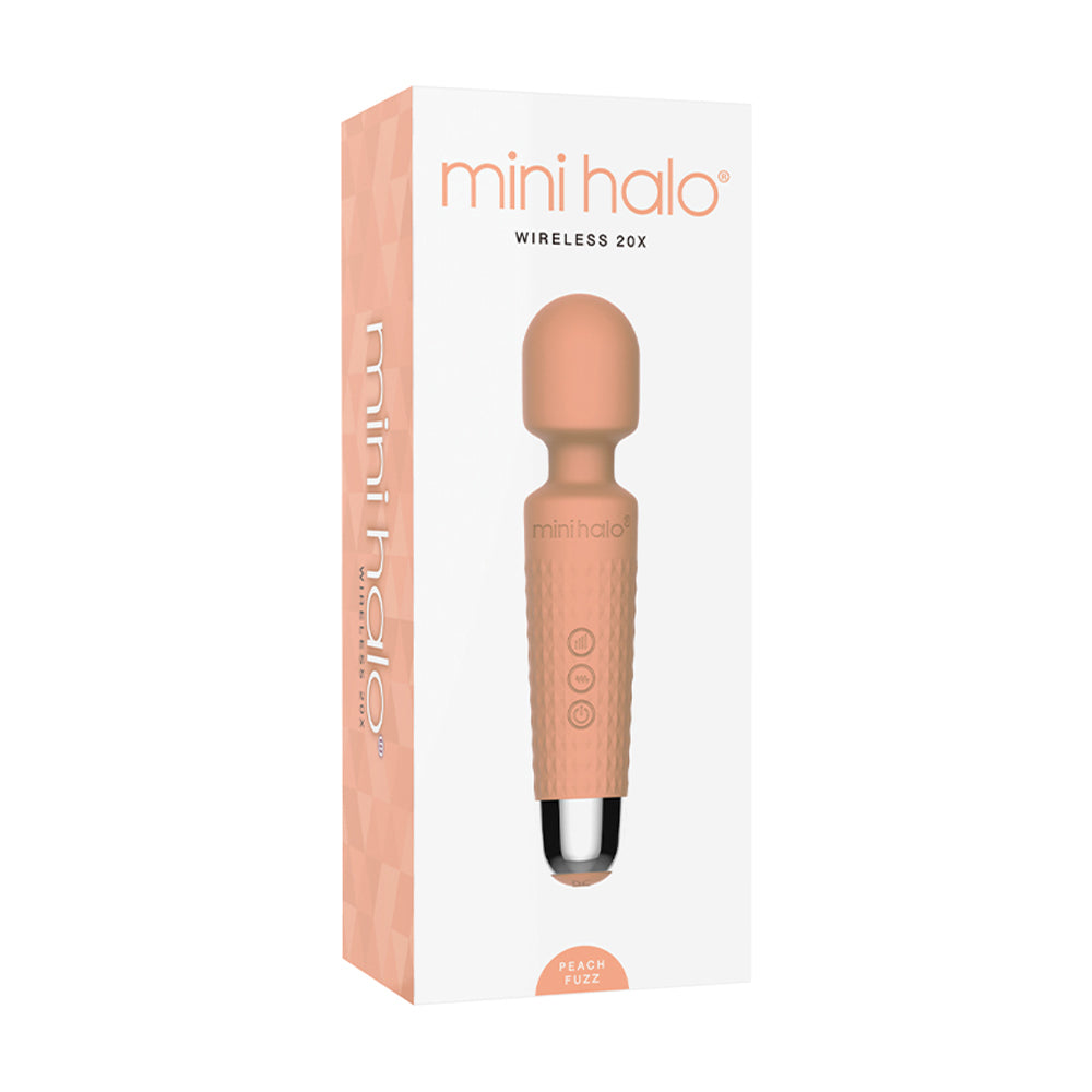 MINI HALO - WIRELESS WAND 20X SILICONE PEACH FUZZ