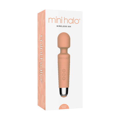 MINI HALO - WIRELESS WAND 20X SILICONE PEACH FUZZ