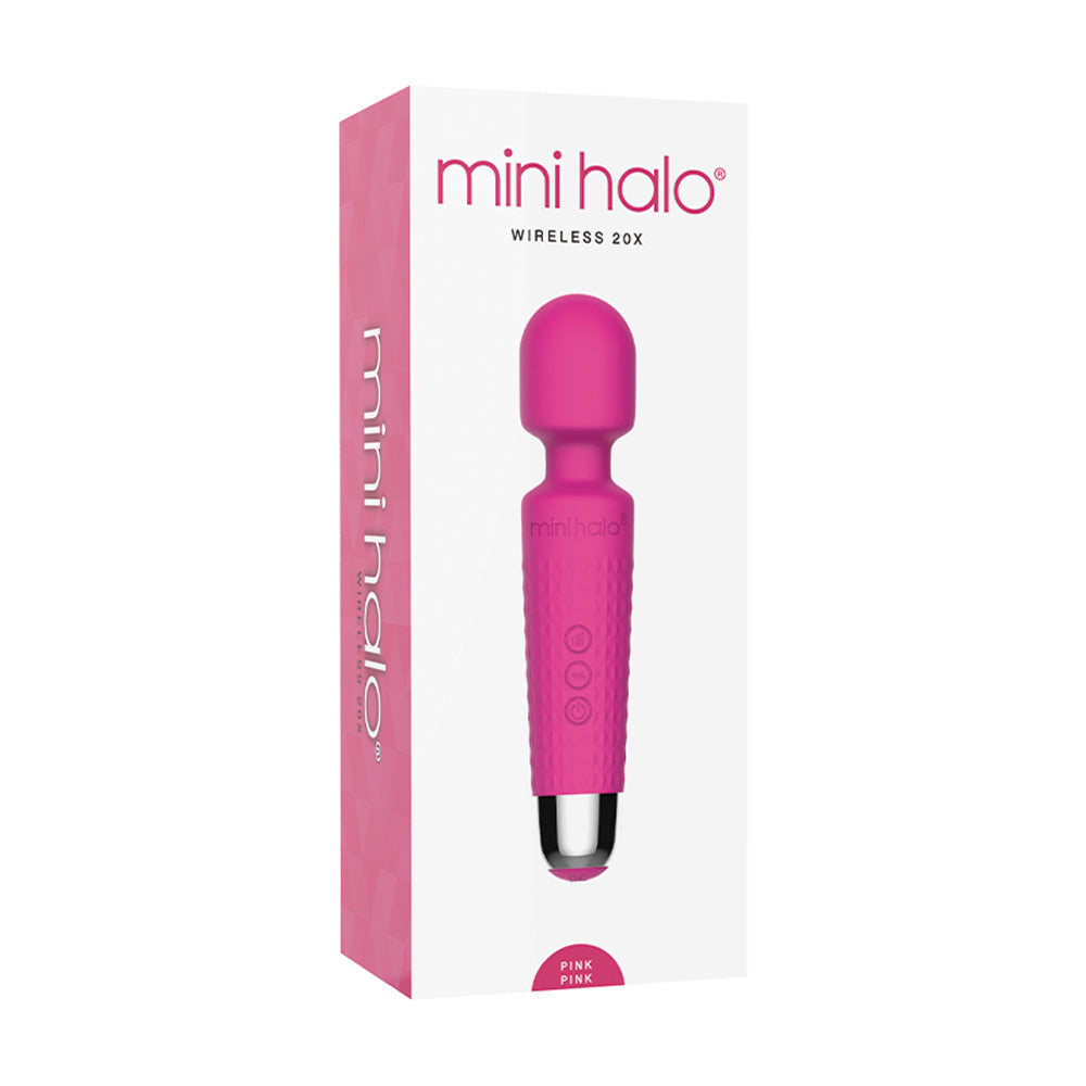 MINI HALO - WIRELESS WAND 20X SILICONE PINK PINK