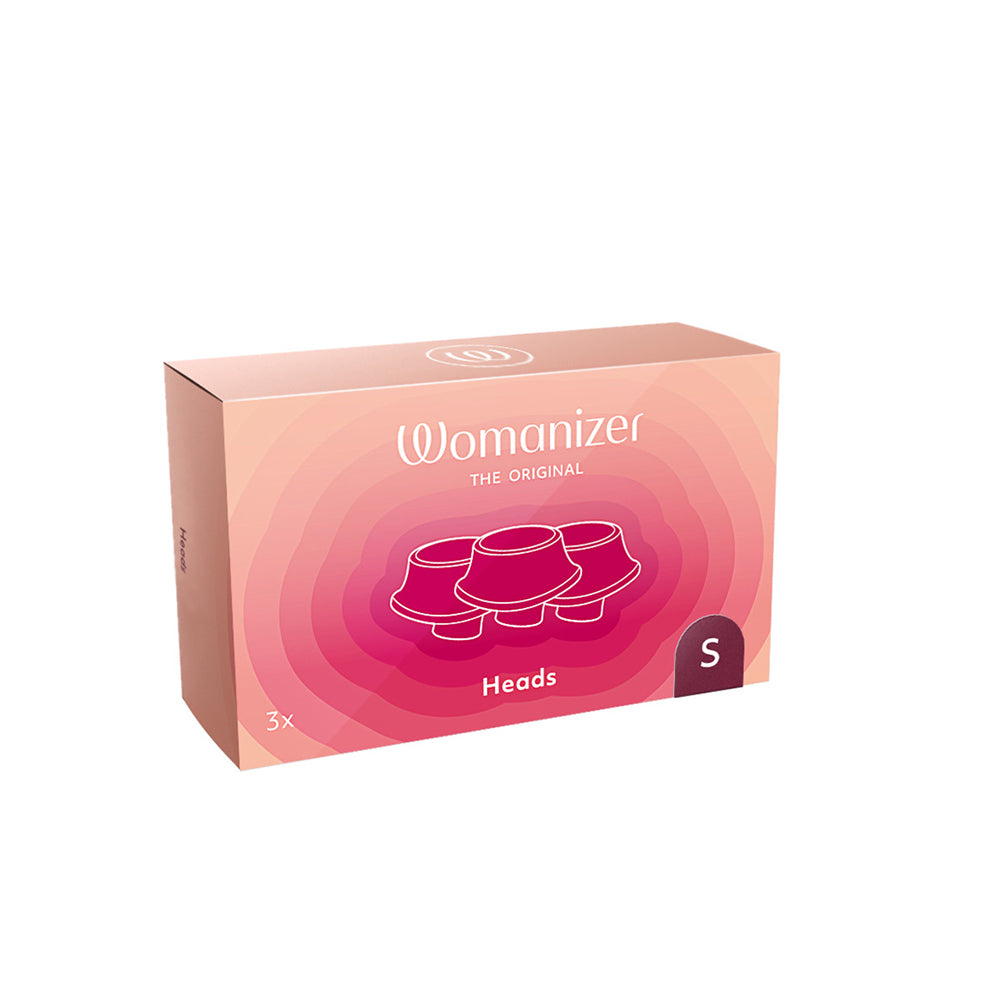 WOMANIZER - 3 PACK TYPE A REPLACEMENT STIMULATION HEADS BORDEAUX