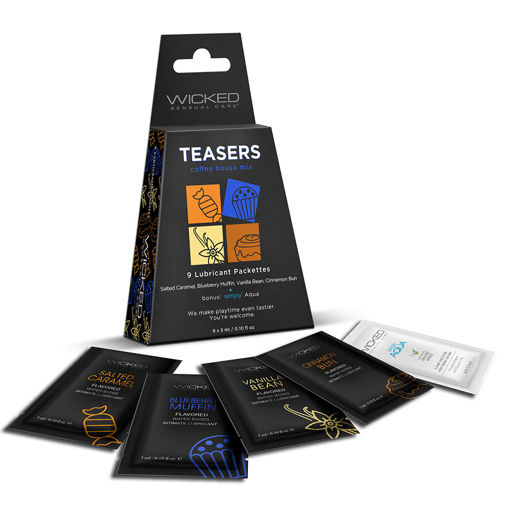 WICKED - TEASERS COFFEE HOUSE MIX 3 ML 9 PACKS/BOX