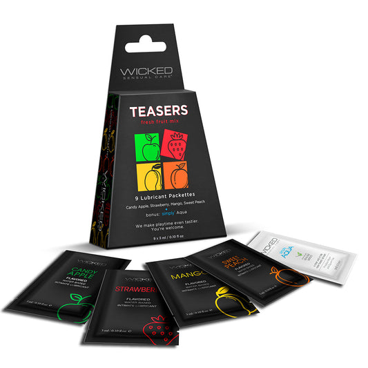 WICKED - TEASERS FRESH FRUIT MIX 3 ML 9 PACKS/BOX