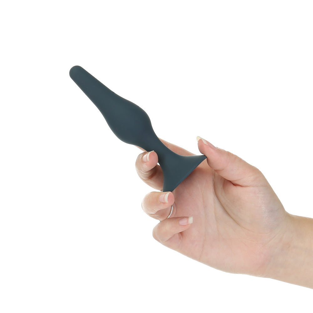 LUX ACTIVE EQUIP 7-PIECE ANAL PLUG TRAINING KIT SILICONE BLACK