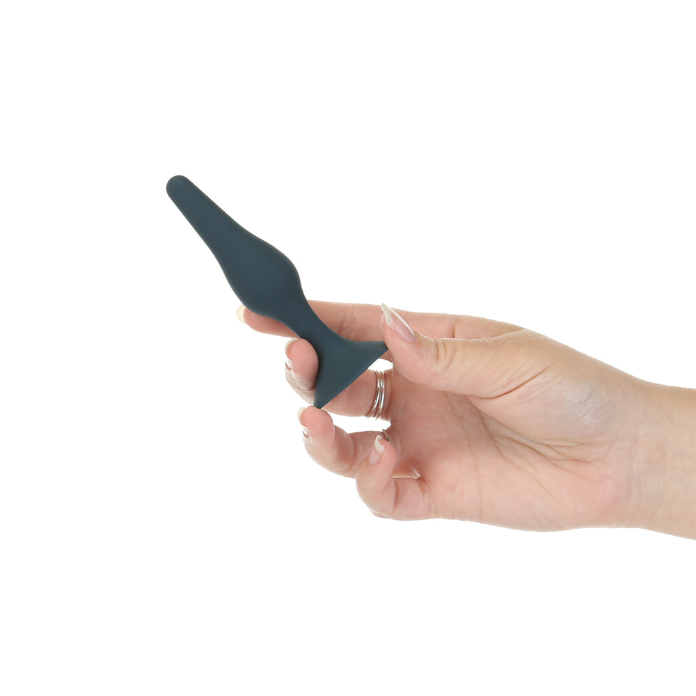 LUX ACTIVE EQUIP 7-PIECE ANAL PLUG TRAINING KIT SILICONE BLACK