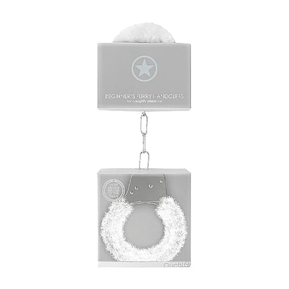 SHOTS - OUCH! BEGINNER''S FURRY HANDCUFFS WITH QUICK RELEASE