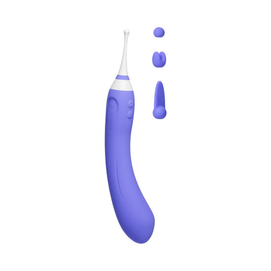 LOVENSE - HYPHY BLUETOOTH REMOTE-CONTROLLED DUAL-END VIBRATOR CLITORAL AND G-SPOT STIMULATOR