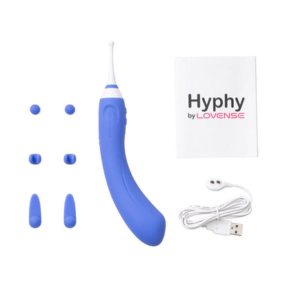 LOVENSE - HYPHY BLUETOOTH REMOTE-CONTROLLED DUAL-END VIBRATOR CLITORAL AND G-SPOT STIMULATOR