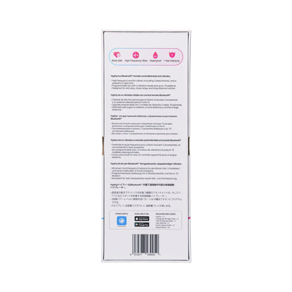 LOVENSE - HYPHY BLUETOOTH REMOTE-CONTROLLED DUAL-END VIBRATOR CLITORAL AND G-SPOT STIMULATOR
