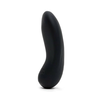 FIFTY SHADES OF GREY - SENSATION RECHARGEABLE SILICONE CLITORAL VIBRATOR BLACK