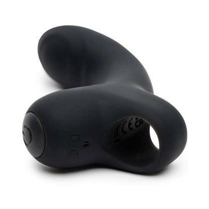 CINCUENTA SOMBRAS DE GREY - VIBRADOR DE SILICONA RECARGABLE PARA DEDO PUNTO G SENSATION NEGRO