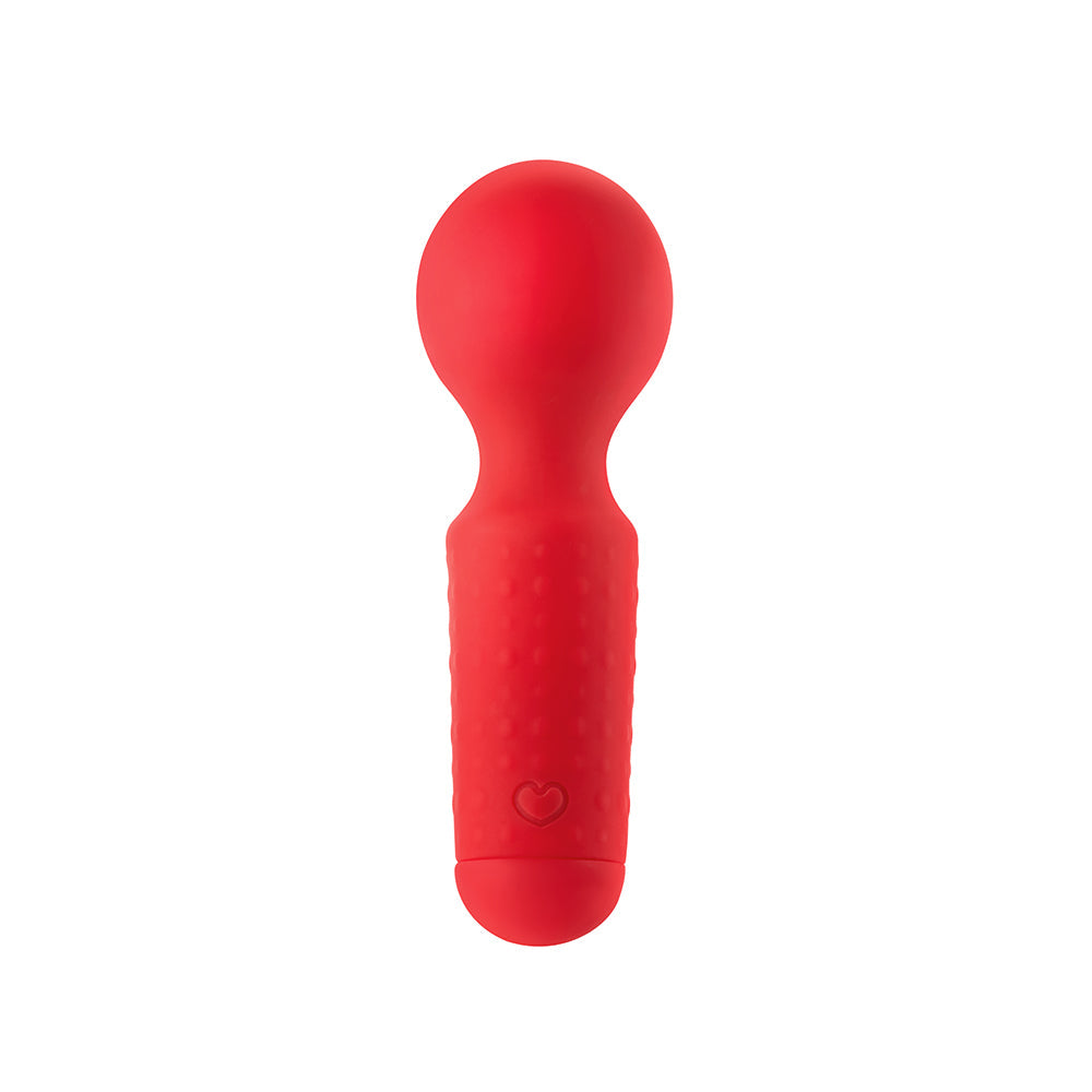 LUV INC. - LUV INC MW65 MINI WAND RECHARGEABLE FLEXIBLE SILICONE VIBRATOR