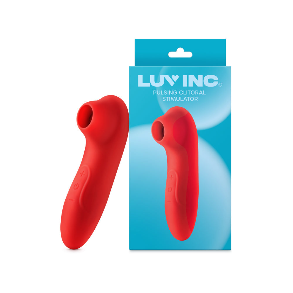 LUV INC. - LUV INC CS19 PULSING CLITORAL STIMULATOR RECHARGEABLE SILICONE