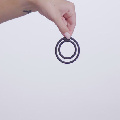 ANILLO DE SILICONA DOBLE ENDURO PARA PENE Y TESTÍCULOS NEXUS