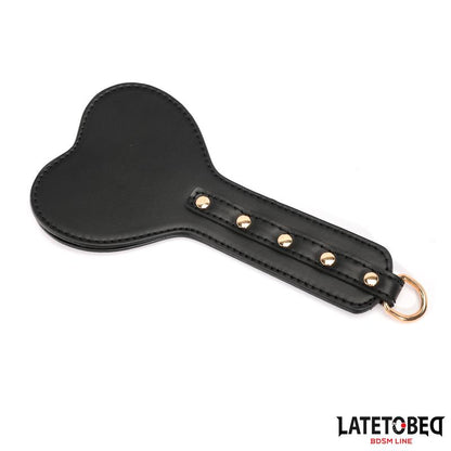 LATETOBED BDSM LINE - 8 PIECE LEATHER BONDAGE KIT WITH STORAGE CASE