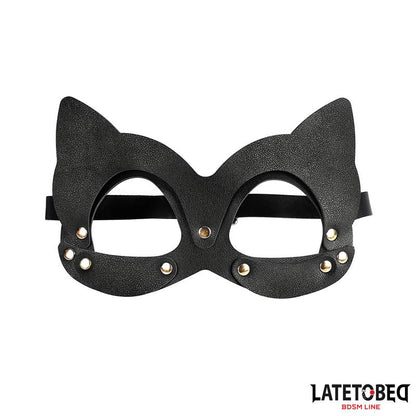 LATETOBED BDSM LINE - 8 PIECE LEATHER BONDAGE KIT WITH STORAGE CASE