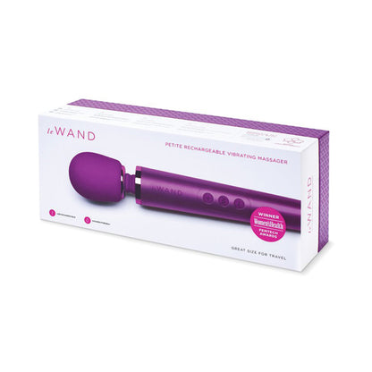 LE WAND - PETITE RECHARGEABLE MASSAGER DARK CHERRY
