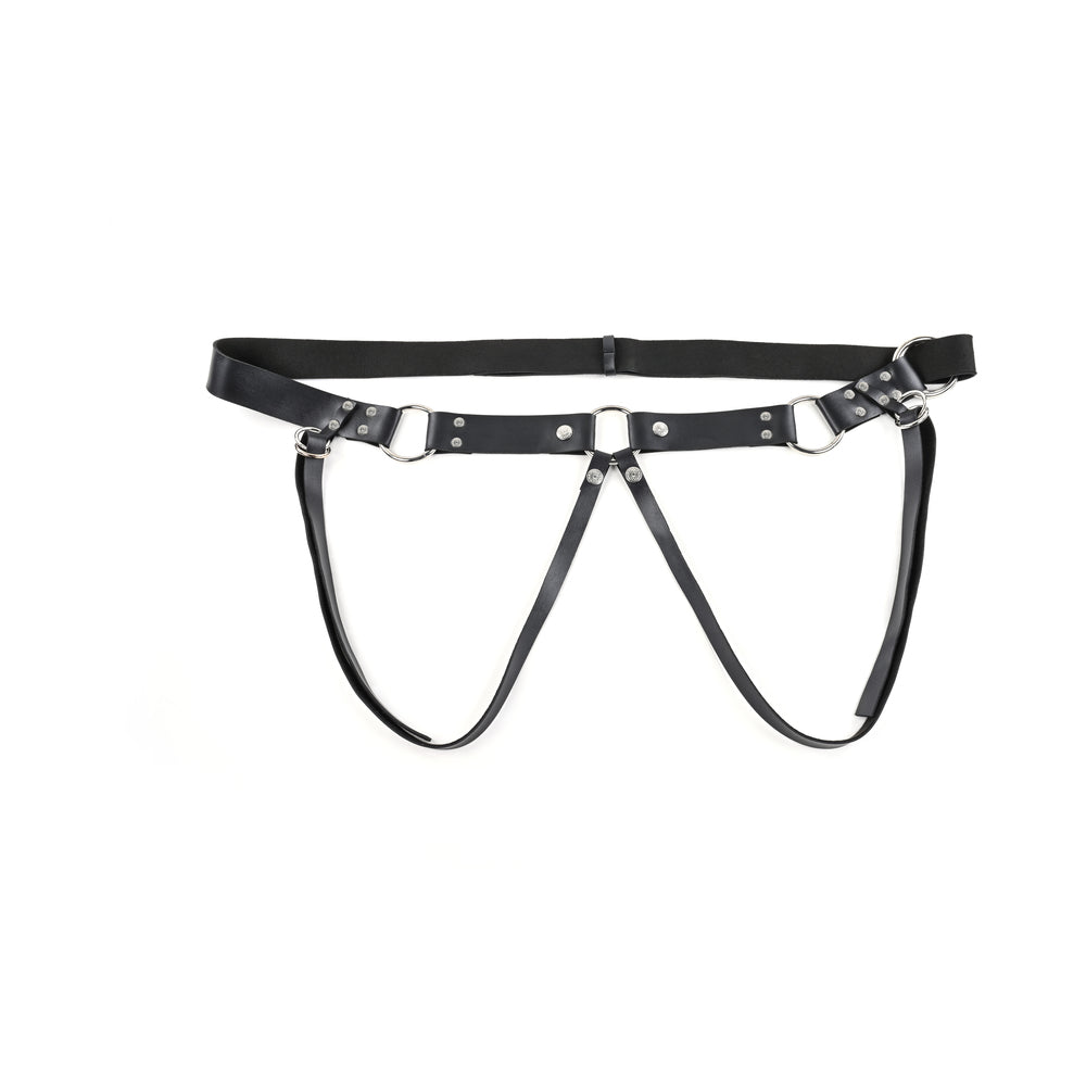 SPORTSHEETS - MONTERO ADJUSTABLE STRAP-ON HARNESS BLACK