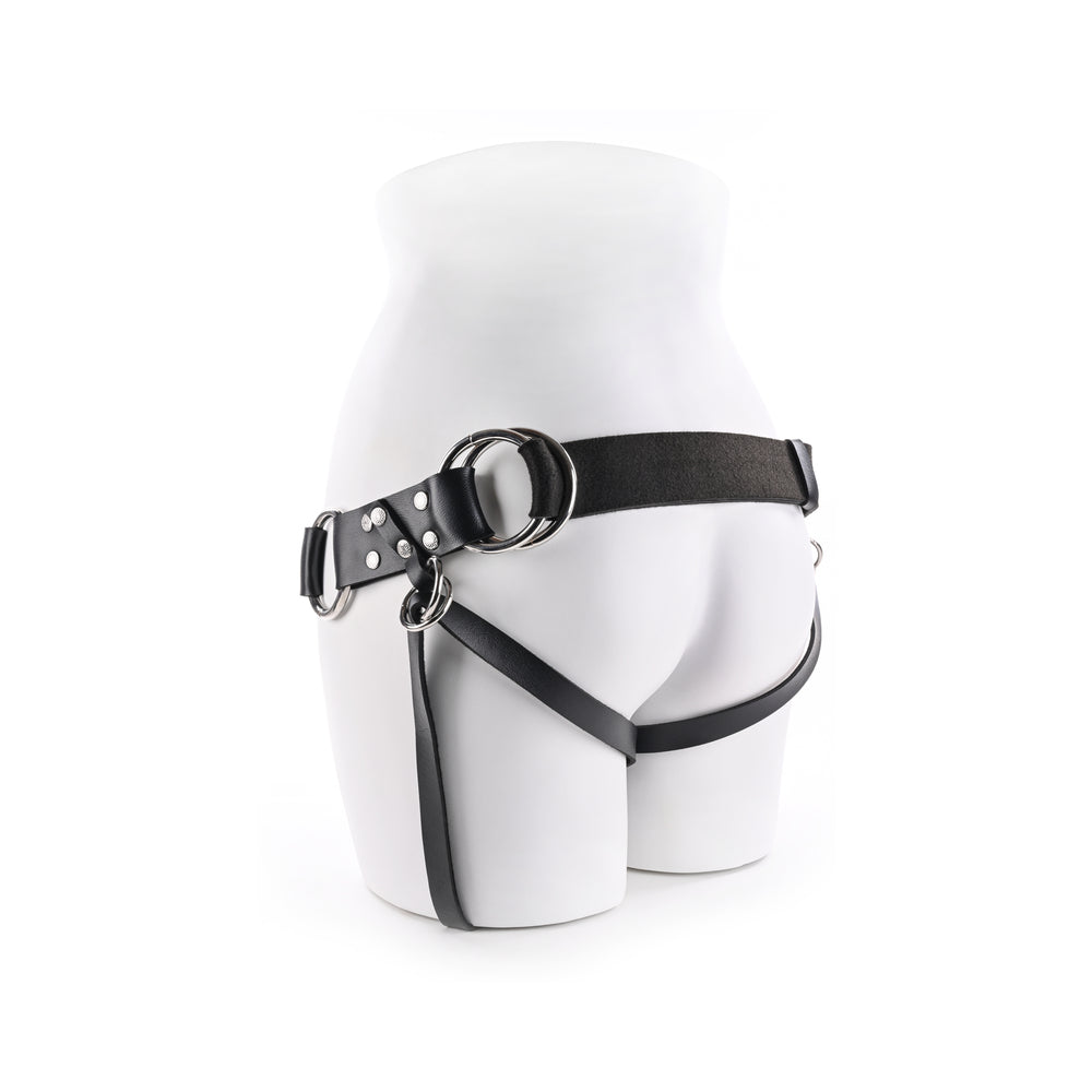 SPORTSHEETS - MONTERO ADJUSTABLE STRAP-ON HARNESS BLACK