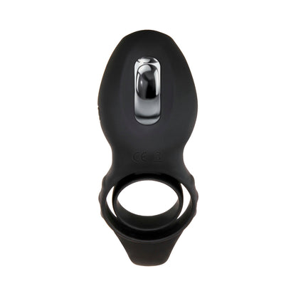 ZERO TOLERANCE - MR. FLICKER REMOTE-CONTROLLED FLICKING TONGUE VIBRATING COCKRING BLACK
