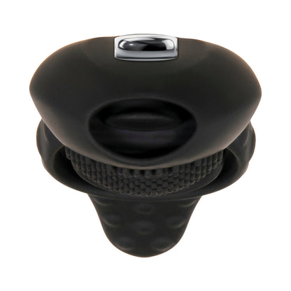 ZERO TOLERANCE - MR. FLICKER REMOTE-CONTROLLED FLICKING TONGUE VIBRATING COCKRING BLACK