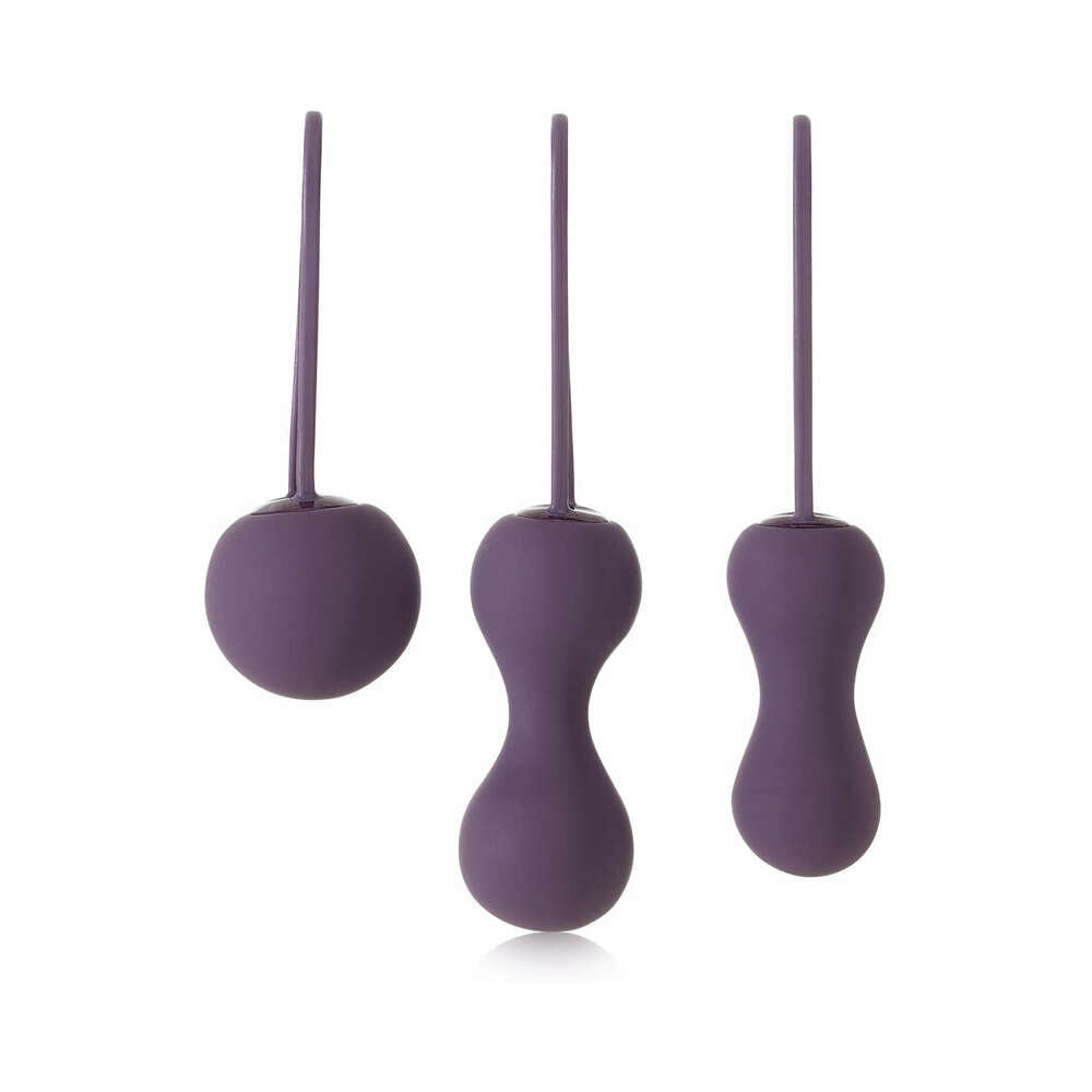 JE JOUE - AMI 3-PIECE SILICONE KEGEL SET PURPLE