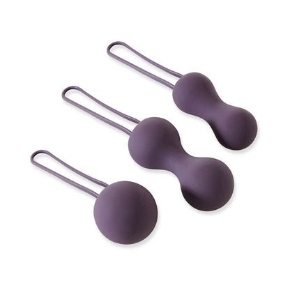 JE JOUE - AMI 3-PIECE SILICONE KEGEL SET PURPLE