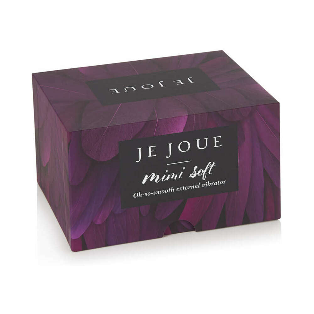 JE JOUE - MIMI SOFT CLITORAL VIBRATOR WITH SQUISHY TIP BLACK