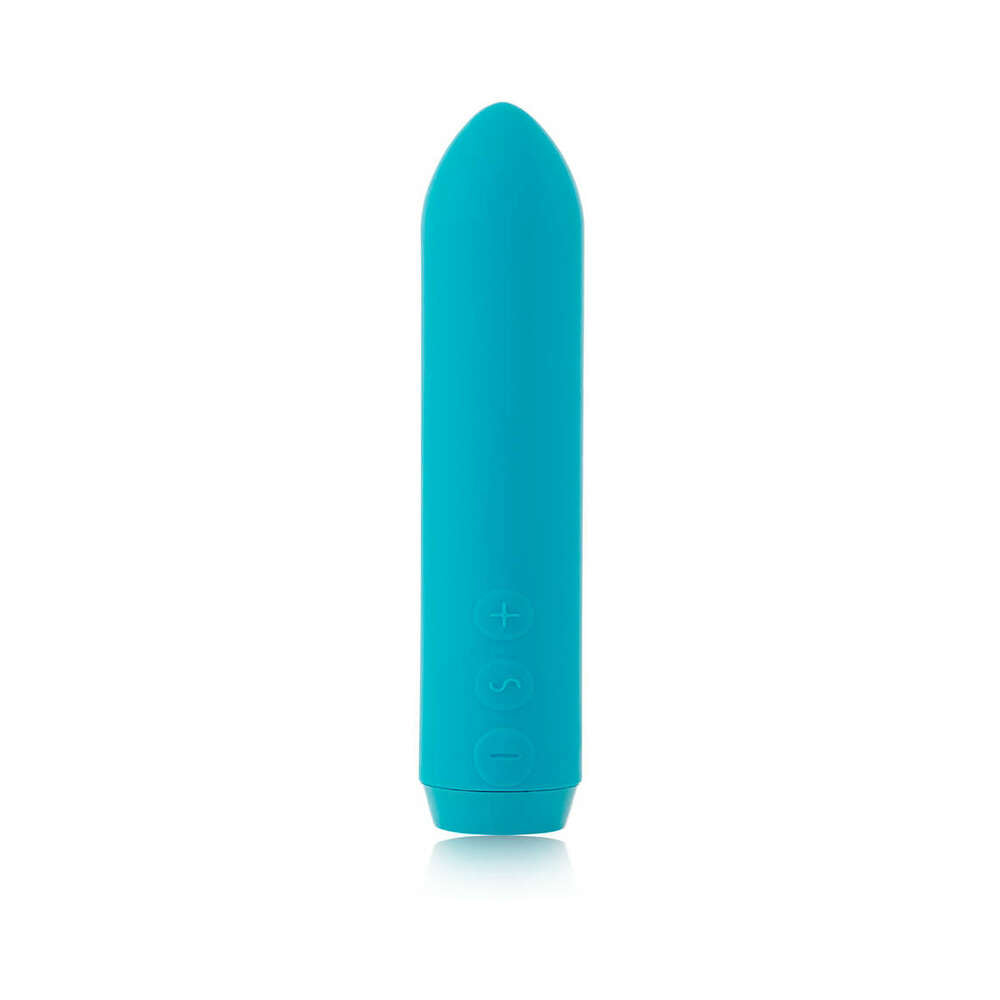 JE JOUE CLASSIC BULLET VIBRATOR RECHARGEABLE SILICONE WITH FINGER SLEEVE TEAL